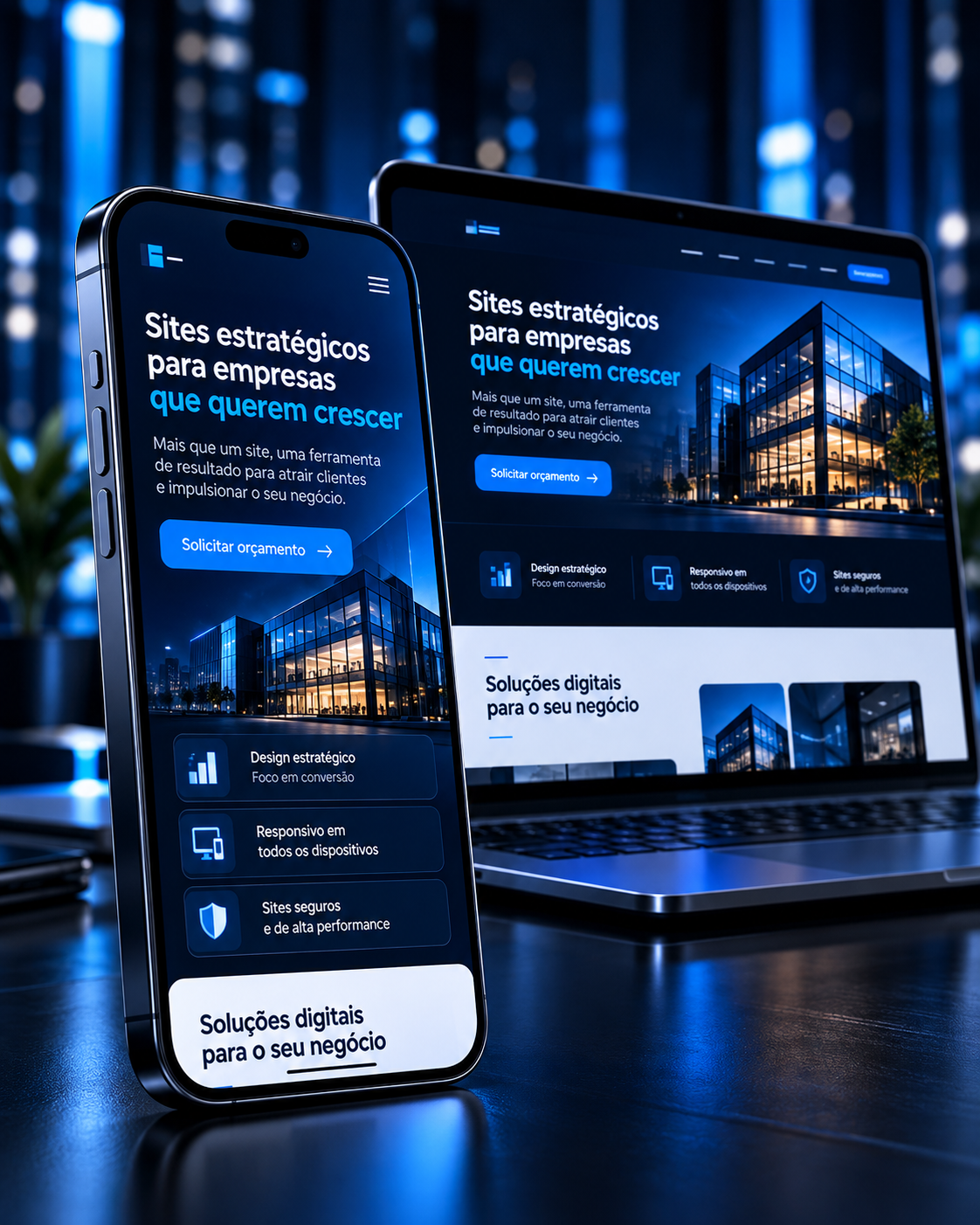 Projetos de Criação de Sites - SP Soluções